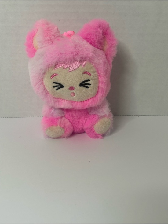 Other - Pink Plush Bunny Character Keychain